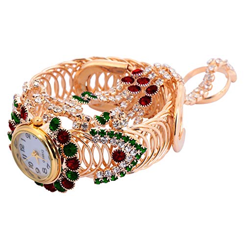 UKCOCO 1stück Damen Armbanduhr Mit Funkelndem Strass Und Quarzwerk Armbanduhr Für Für Zu Anlässen Wie Geburtstag Und Weihnachten von UKCOCO