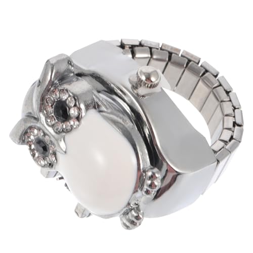 UKCOCO Retro Muster Fingeruhr Elastische Ringuhr für Damen Kreative Dekoration für Festivals Besondere Anlässe Einzigartiges Design Tragbar Am UKCOCO Retro Muster Fingeruhr Elastische Ringuhr für Damen Kreative Dekoration für Festivals Besondere Anlässe Einzigartiges Design Tragbar Am von UKCOCO
