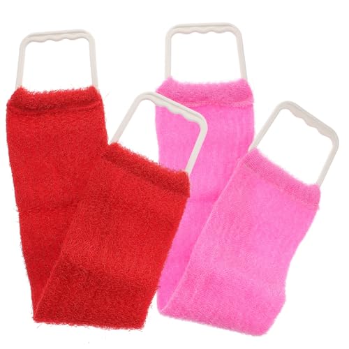 UKCOCO Massage-badetuch Aus Naturmaterial Doppelseitiger Rückenschrubber Mit Peeling-funktion Bade-körperbürste Für Effektive Hautpflege Geeignet Für Männer Und Frauen Fördert Durchblutun von UKCOCO