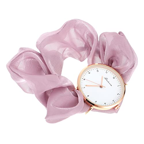 UKCOCO 1stk Damenuhr Scrunchie-Frauen Scrunchie Quarzuhr Frische Handgelenk Uhr Digitaluhren Für Damen Casual Armbanduhr Scrunchie-studentenuhr Modische Uhr Kind Südkorea Legierung von UKCOCO