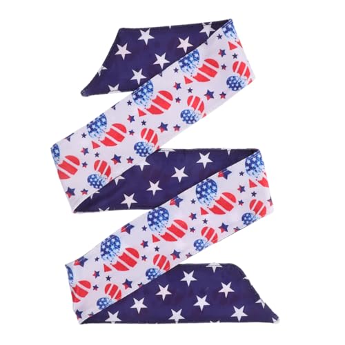 UKCOCO Sport Stirnband Für Und Rutschfestes Schnelltrocknendes Sweatband Mit Amerikanischem Flaggen-design Für Laufen Radfahren Fitness Und Outdoor-aktivitäten von UKCOCO