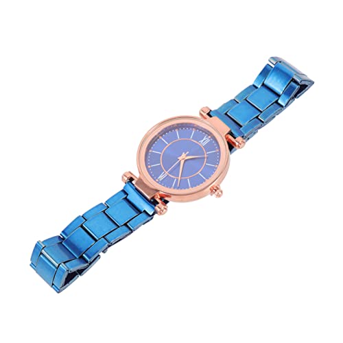 UKCOCO Quarzuhr Mit Stahlband Dekorative Damenuhr Taschenuhr Kleideruhr Für Damen Damenarmbanduhren Uhr Mit Stahlarmband Stylische Damenuhr Uhr Für Mädchen Beiläufig Spielzeug Glas Kind von UKCOCO