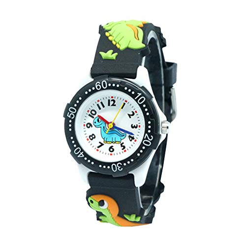 UKCOCO Kinder Watch Armbanduhr Kinder Kinderuhren Cartoon-Dinosaurier-Uhr Kind Japan Karikatur Für Kinder Ansehen Kids Watch Kindersmartwatchuhr von UKCOCO