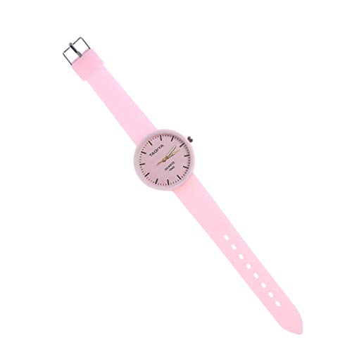 UKCOCO Stilvolle Uhr Silikonuhr Luminous Woman Silikonuhr Simple Sports Watch Fashion Woman Watch (Pink) von UKCOCO