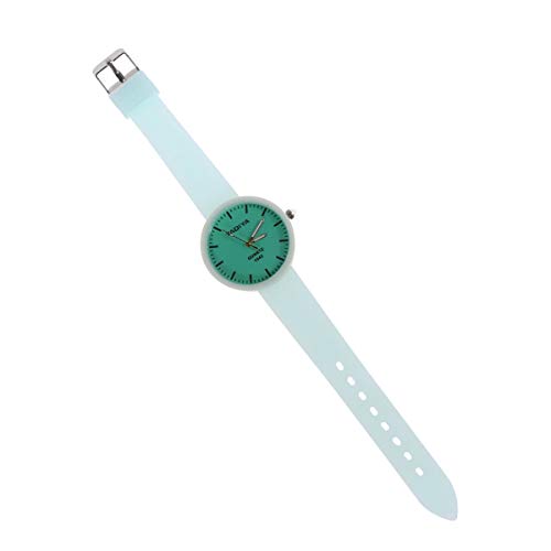UKCOCO Stilvolle Uhr Silikonuhr Luminous Woman Silikonuhr Simple Sports Watch Fashion Woman Watch (grün) von UKCOCO