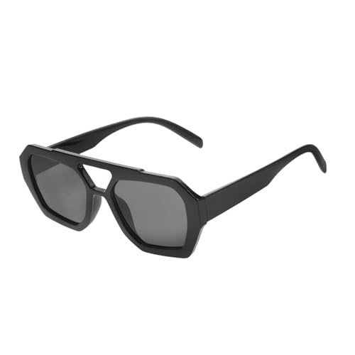 UKCOCO Stylische Unregelmäßige Sonnenbrille Damen Geometrische Hexagon Sonnenbrille mit UV Schutz für Outdoor Sport Reisen und Strandparty Schützende Brille Schwarz UKCOCO Stylische Unregelmäßige Sonnenbrille Damen Geometrische Hexagon Sonnenbrille mit UV Schutz für Outdoor Sport Reisen und Strandparty Schützende Brille Schwarz von UKCOCO