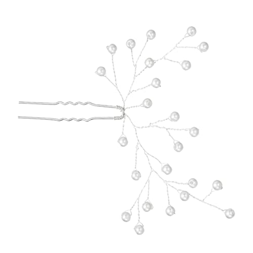 UKCOCO U-förmige Perlen-haarspange Für Damen Eleganter Haarschmuck Für Hochzeiten Partys Handgefertigte Kopfbedeckung Für Kreative Frisuren Und Geschenke von UKCOCO