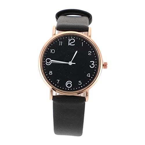 UKCOCO Gedenkgeschenke Uhr Automatikuhren Für Damen Gedenkarmbänder Für Damen Geschenke Für Männer Mädchen Lässige Uhr Damenuhren Ledergürtel Uhr Damen Einfache Uhr Damenuhr 1 PC von UKCOCO