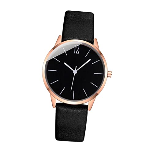 UKCOCO Armbanduhr Für Damen Quarzuhr Schlichtes Design Mode Armbanduhr Student Uhr Frauen Freizeit Uhr von UKCOCO