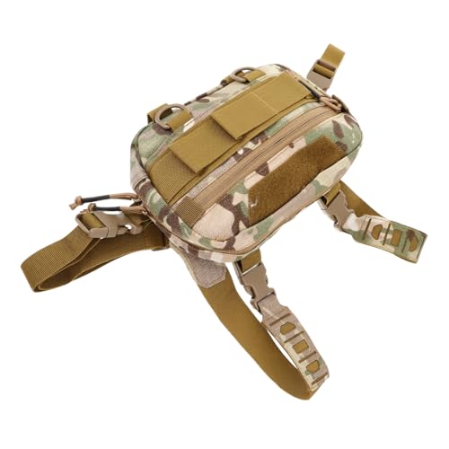 UKCOCO Vielseitige Brusttasche Für Herren Multifunktionale Umhängetasche Für Outdoor-aktivitäten Running Und Camping Robustes Verstellbare Träger Geräumige Fächer Modernem Design von UKCOCO