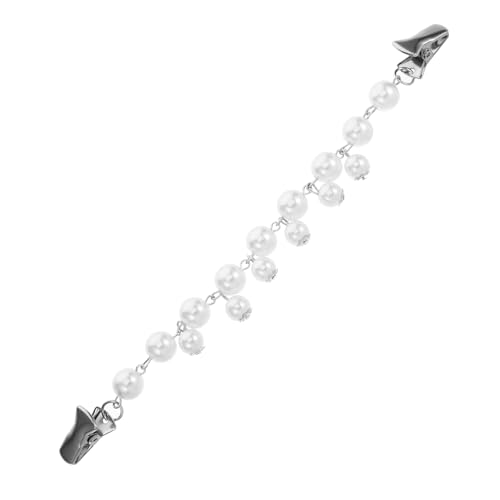 UKCOCO Vintage Perlen Pullover Clips Verschluss Retro Cardigan Brosche mit Luxuriösen Perlen Eleganter Schal und Shirt Clip für Damen und Mädchen Einfach Anzubringen und Vielseitig von UKCOCO