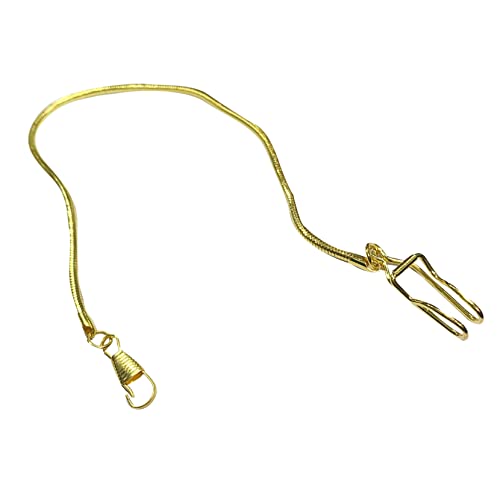 UKCOCO Vintage Taschenuhrkette 37cm Metallschnallenkette Für Herren Retro Gürtelkette Mit Haken Metallkette Für Taschenuhren Als Für Männer von UKCOCO