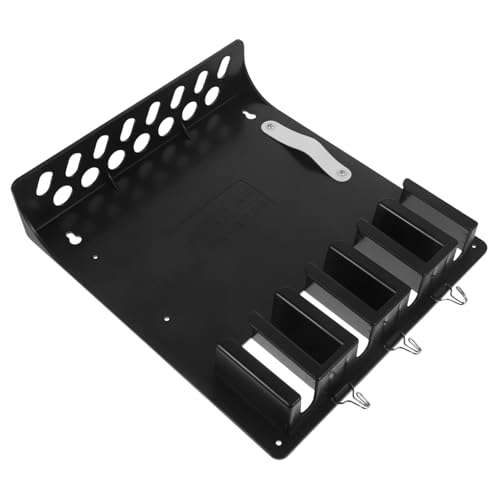 UKCOCO Wandhalterung Für Haarschneidemaschine Und Kamm Organizer Für Friseurutensilien Aufbewahrungshalter Aus Robustem Für Salon Griffbereit Und Aufgeräumt von UKCOCO