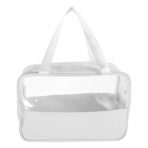 UKCOCO wasserdichte Kosmetiktasche Großer Kapazität mit Praktischem Tragegriff Multifunktionaler Make Up Organizer Patchwork Design Kulturbeutel für Damen Reise und Alltag von UKCOCO