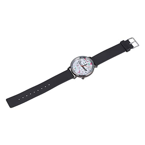 Weihnachtsuhren- Unisex Quarzuhr Studenten Armbanduhr Frohe Weihnachten Quarzuhr Armbanduhr Quarz Armbanduhr für Frauen Männer von UKCOCO