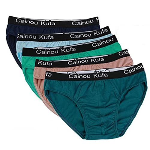 UKKO Männerunterwäsche 7 Stück Baumwollmänner Komfortable Unterhose Plus Größe Shorts 5XL 6XL 7Xl-7Pcs,6XL 115-125Kg von UKKO