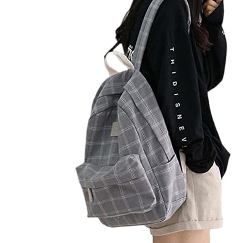 UKKO Rucksack Mode Mädchen College Schultasche Beiläufige Einfache Frauen Rucksack Gestreiften Buch Rucksäcke Für Teenager Reise Umhängetasche von UKKO