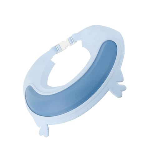 ULDIGI 1 Stück Wasserdichte Dusche Shampoo Hut Silikon Cartoon Babypartykappe (blau) von ULDIGI