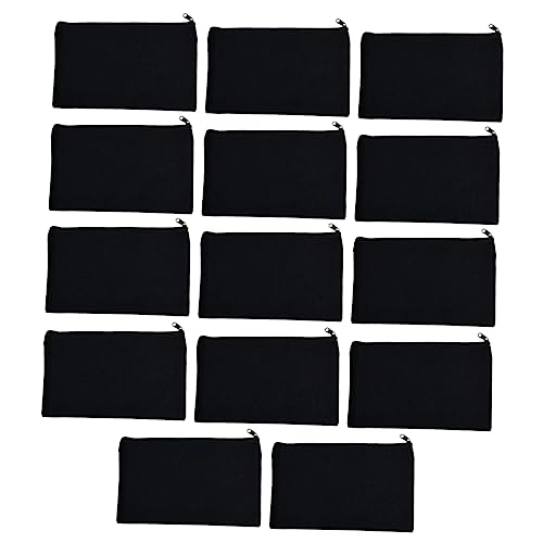 ULDIGI 14stücke Federtasche Aus Canvas Mit Reißverschluss Für Schreibwaren Aufkleber Marker Geeignet Für Projekte Reisen Und Tägliche Organisation von ULDIGI