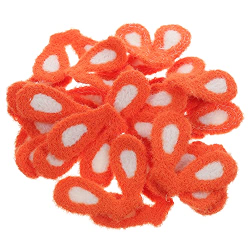 ULDIGI 20 Stück Hasenohr-ornament-charms Zum Basteln Von Haarnadeln Hasenohr-haarspangen-charms von ULDIGI