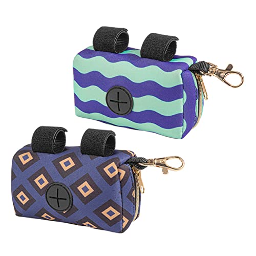 ULDIGI 2stücke Wickeltaschenspender Tragbar Für Windelbeutel Reise-Organizer Kleiner -hundetaschenhalter Zum Aufbewahren Und Organisieren von ULDIGI