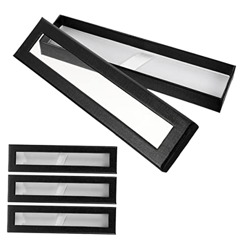 ULDIGI 4pcs Papierbox Leerer Stiftverpackungsbox Kee-resistenter Schreibwarener Organisator Schülerversorgung von ULDIGI
