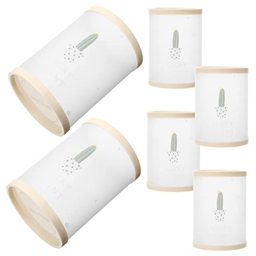 ULDIGI 6stücke Stifthalter Aus Pp-Material Kreative Bleistiftboxen Make-up-pinselhalter Schreibtisch-Organizer Praktische Stiftbehälter Für Zuhause Und Schule von ULDIGI