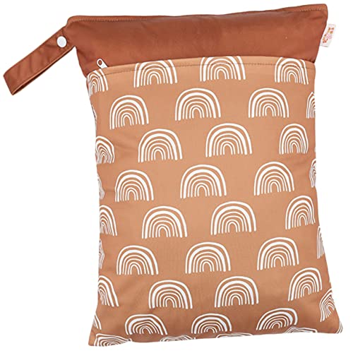 ULDIGI Crib Organizer Für Wasserdichter Windelaufbewahrungsbeutel Mit Zwei Fächern Für Kinderwagen Und Reisen Praktischer Wickelrucksack Für Unterwegs von ULDIGI