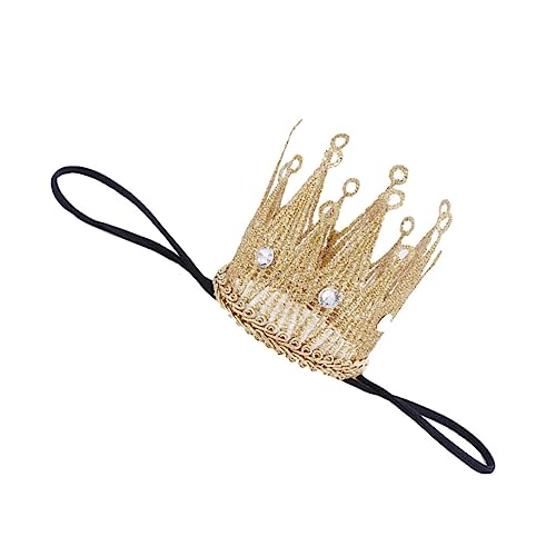 ULDIGI 1stück Tiara Haarband Für Mädchen Elastisches Stirnband Mit Für Geburtstagsfeiern Fotoshootings Und Besondere Anlässe Und Leicht Zu Tragen von ULDIGI