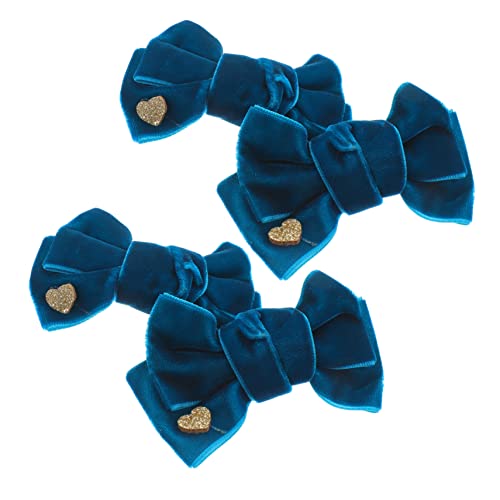 ULDIGI Haarschleifen-clips Für Mädchen Und Kleinkinder 2 Paar Rote Schleifen Haar-accessoires Für Jungen Und Mädchen Feier von ULDIGI