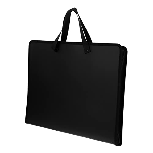 ULDIGI Kunstmappe Tragbare Aktenmappe Aufbewahrungstasche Für Kunstwerke Und Dokumente Schmutzabweisend von ULDIGI