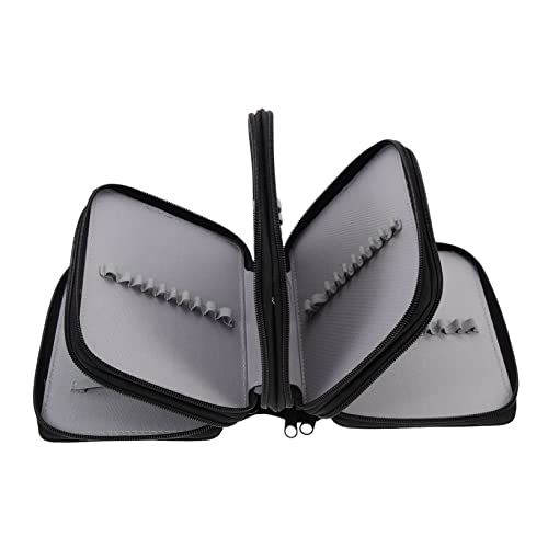 ULDIGI Buntstiftetui Organizer Tragbare Stifttasche Buntstiftbox Mit Mehreren Positionen Sicher Und Langlebig Für Künstler Und Studenten von ULDIGI