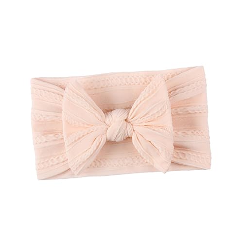 ULDIGI 5stücke Teiliges Nylon-bowknot Haarband Weiß Beige Rosa Und Atmungsaktive Kopfbedeckung Für Kleinkinder Für Feiern Und Fotoshootings Hautfreundlich Und von ULDIGI