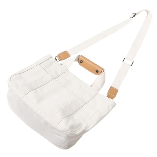 ULDIGI Praktische Canvas Umhängetasche für Mütter Vielseitige Große Tote Bag mit Vielen Fächern Robustes Material Geräumig und Organisiert als Wickeltasche und Handtasche für Schule und von ULDIGI