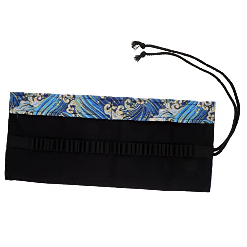 ULDIGI Buntstift Tasche Rolltasche Stifte Organizer Mit Platz Für Gelstifte Und Buntstifte Großes Federmäppchen Zum Tragen Und Organisieren Ihrer Schreibwaren von ULDIGI