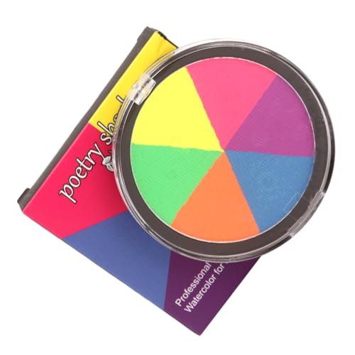 ULDIGI Schachtel Gesichts Und Körperfarbe Mit Pigmenten Für Party-make-up Einfach Anzuwenden Und Abwaschbar Hautfreundlich Und Vielseitig Einsetzbar Für Kreative Bemalungen von ULDIGI