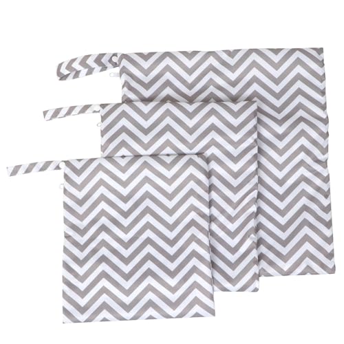 ULDIGI Wickeltasche Für Kinderzimmer Wiederverwendbar Mit Reißverschlusstaschen Für Nasse Oder Trockene Babywindeln Praktisch Und Langlebig von ULDIGI