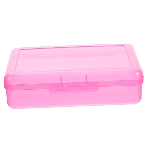 ULDIGI Federmäppchen Aus Kunststoff Leichte Bleistiftbox Wiederverwendbarer Bleistift-Organizer Bleistift-aufbewahrungsetui Tragbares Bleistiftmäppchen von ULDIGI
