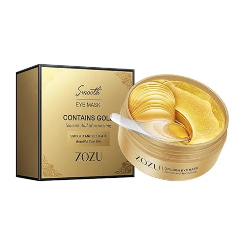 ULELA DIKML 60pcs/30pairs Gold Eye Mask Hydrating Moisturizing Gentle Moisturizing Improve Eye Dryness Eye Mask Patch von ULELA DIKML