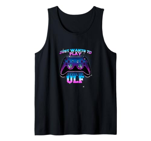Herren ULF - LEVEL UP mit Controller: WILL NUR SPIELEN Tank Top Herren ULF - LEVEL UP mit Controller: WILL NUR SPIELEN Tank Top von ULF Sohn Enkel Geburtstag Geschenkideen