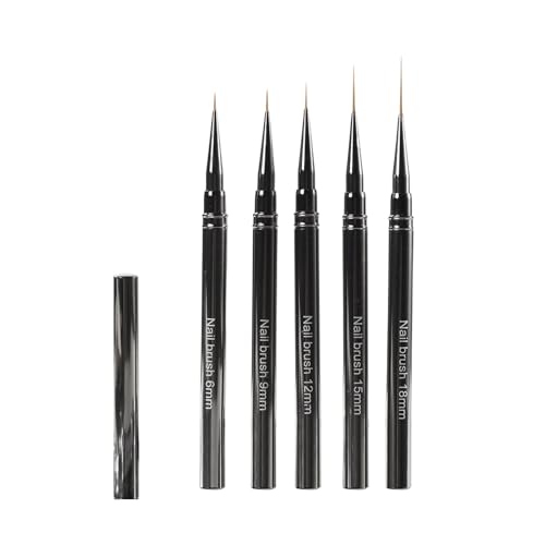 5pcs Nails Art Pinsel Super Dünner Liner Nägel Pinsel Set Für Nägel Gel Polnisch Malerei Designs Geschenke Für Frauen Mädchen 5pcs Nails Art Pinsel Super Dünner Liner Nägel Pinsel Set Für Nägel Gel Polnisch Malerei Designs Geschenke Für Frauen Mädchen von ULIJTH