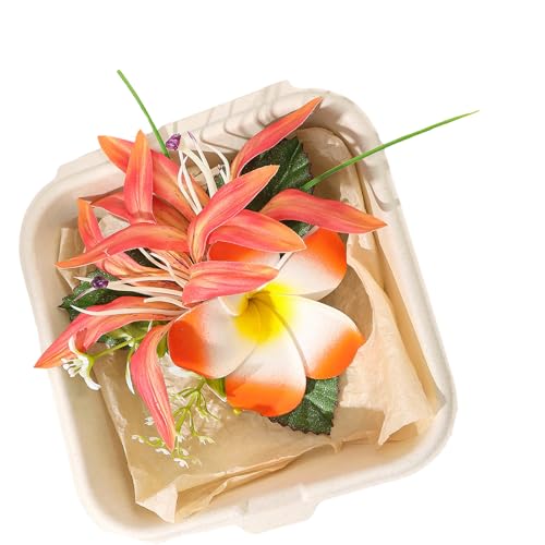 Blumen-Haarspange für Damen, Hochzeit, Party, Zubehör, leichte Haarnadel, Strandurlaub, Haarteil von ULIJTH