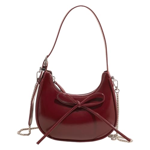 Damen-Umhängetasche, PU-Leder, Achselhöhle, süße Schleifen, Unterarm-Geldbörse, Pendeln, trendiger Crossbody für den täglichen Gebrauch, süße Schleifen, Crossbody, Unterarm-Geldbörse, stilvolle Damen-Umhängetasche, PU-Leder, Achselhöhle, süße Schleifen, Unterarm-Geldbörse, Pendeln, trendiger Crossbody für den täglichen Gebrauch, süße Schleifen, Crossbody, Unterarm-Geldbörse, stilvolle von ULIJTH