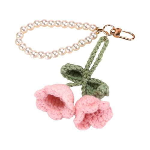 Einzigartige Handgefertigte Blütenschlüsselkäse Weiche Garn Accessoire Künstlerische Blumenbeutel Anhänger Perfekt Für Den Alltag Und Die Partygebrauch von ULIJTH