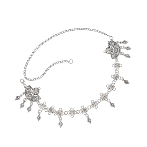 Haarschmuck mit geometrischem Muster, elegante Quasten-Form, trendiger Kopfschmuck, Party-Styles, Haar-Accessoire von ULIJTH