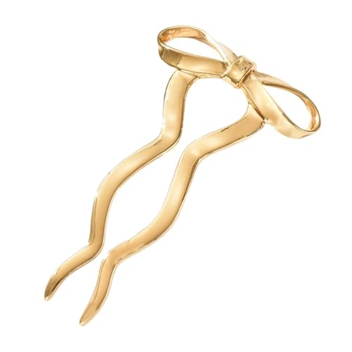 Stilvolle Haarspange mit Schleife, Brautschmuck, Feste, Kopfschmuck, Hochzeitszeremonie, Haarnadel für langes Haar und elegante Dutt-Styles von ULIJTH