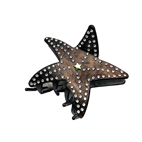 Temperament-Haarklammer für Damen, Hochzeit, hoher Pferdeschwanz, zarter Kieferclip für Braut von ULIJTH