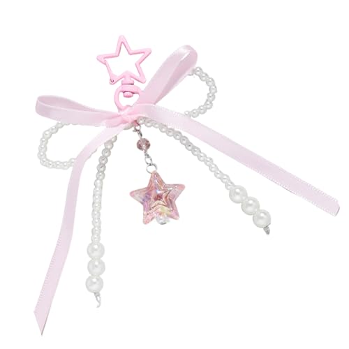 Ästhetischer Schlüsselbund Schöner Bögen Schlüsselring Kreativtasche Charme Bag Anhänger Ornamente Star Car Schlüsselbund Charme Dekorationen von ULIJTH