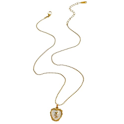 ULIJTH Edelstahl-Halskette mit Schmetterling/Blume, verstellbare Schlüsselbeinkette für den täglichen Gebrauch und besondere Anlässe, Partykleidung, Edelstahl-Halskette, Einheitsgröße, Wie beschrieben ULIJTH Edelstahl-Halskette mit Schmetterling/Blume, verstellbare Schlüsselbeinkette für den täglichen Gebrauch und besondere Anlässe, Partykleidung, Edelstahl-Halskette, Einheitsgröße, Wie beschrieben von ULIJTH