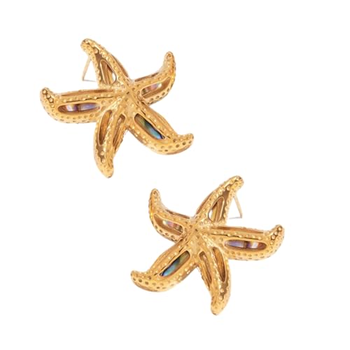 ULIJTH Halskette mit Seestern-Motiv, inspiriert vom Urlaub am Meer, verstellbare Kette, robuster Edelstahlschmuck, Edelstahl-Halskette, Einheitsgröße, Wie beschrieben, Wie beschrieben ULIJTH Halskette mit Seestern-Motiv, inspiriert vom Urlaub am Meer, verstellbare Kette, robuster Edelstahlschmuck, Edelstahl-Halskette, Einheitsgröße, Wie beschrieben, Wie beschrieben von ULIJTH